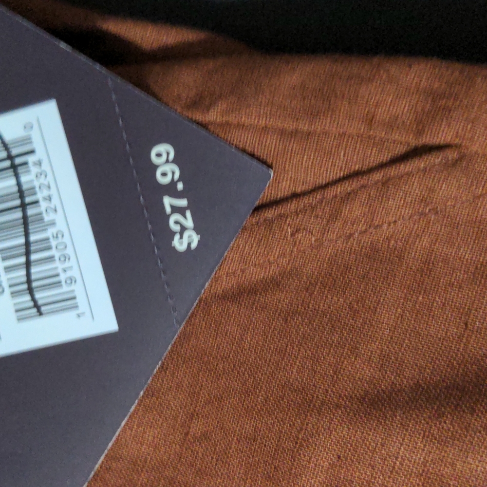 Ava & Viv Women's Rust Colored Pants. Size 1X NWT - Picture 3 of 8